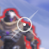 An image of the bodyshot symbol which is the same as the headshot symbol except the lines are slightly shorter and they are white instead of red.